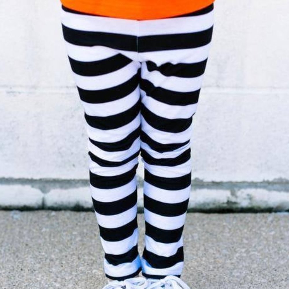 Kid's Striped Leggings